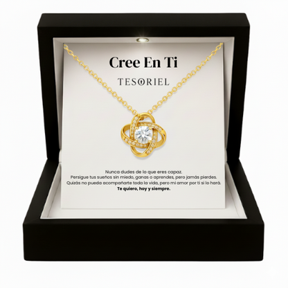 Colgante Universo Oro 18k Para Mi Hija (Con Carta Dedicatoria a Escoger)