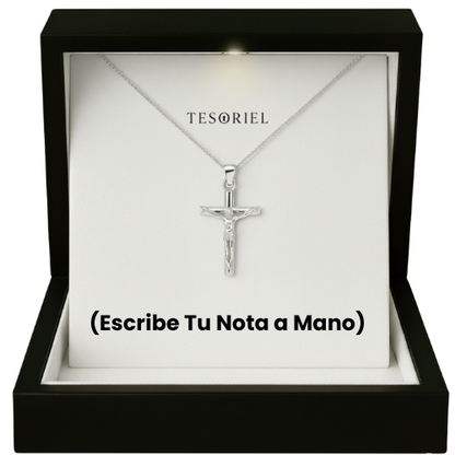 Colgante Cruz Para Mi Hijo (Con Carta Dedicatoria a Escoger)