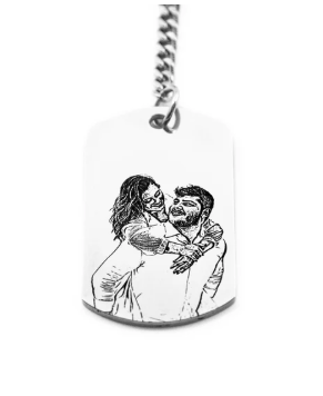 Llavero Personalizable - Imagen Silueta
