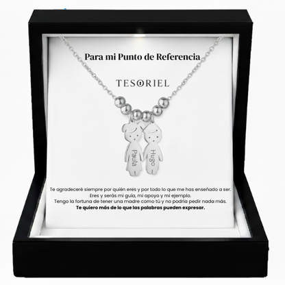 Colgante Descendientes Para Mi Madre/Abuela (Con Carta Dedicatoria a Escoger)