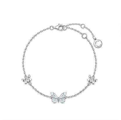 Pulsera Mariposa Azul Sueño Luminoso
