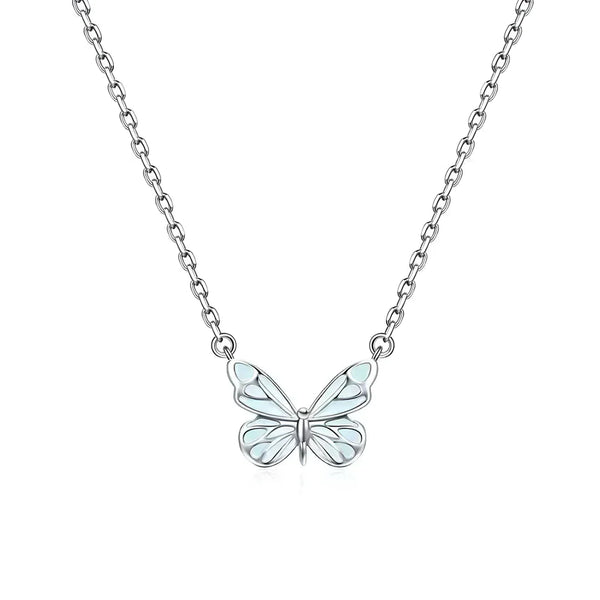 Colgante Mariposa Azul Sueño Luminoso